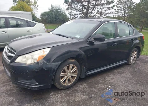 2010 Subaru Legacy 2.5I Premium из США, поврежденный, VIN 4S3BMBF68A3240644
